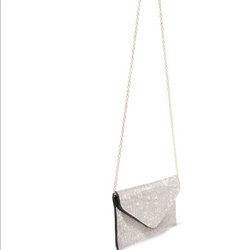 Black Rhinestone Clutch - Picture 4 of 8